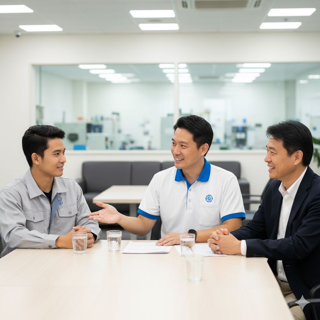 璟泓國際事業有限公司的服務介紹的定期追蹤訪視的圖片