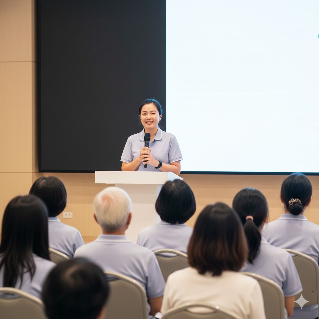 璟泓國際事業有限公司的最新消息的家庭看護工的照護心法：溝通與互信建立的實務分享會的圖片